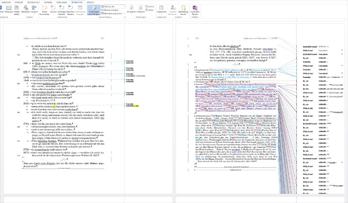 Beitrag zur kritischen Ausgabe whrend der Redaktions- und Satzarbeiten