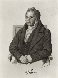Gustav Hugo. Portrt von Sophie von Schmerfeld